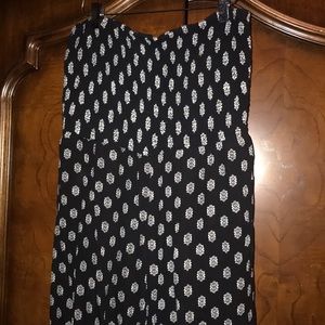 Forever 21 tube top Romper size L